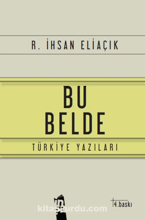 Bu Belde kitabının kapağı